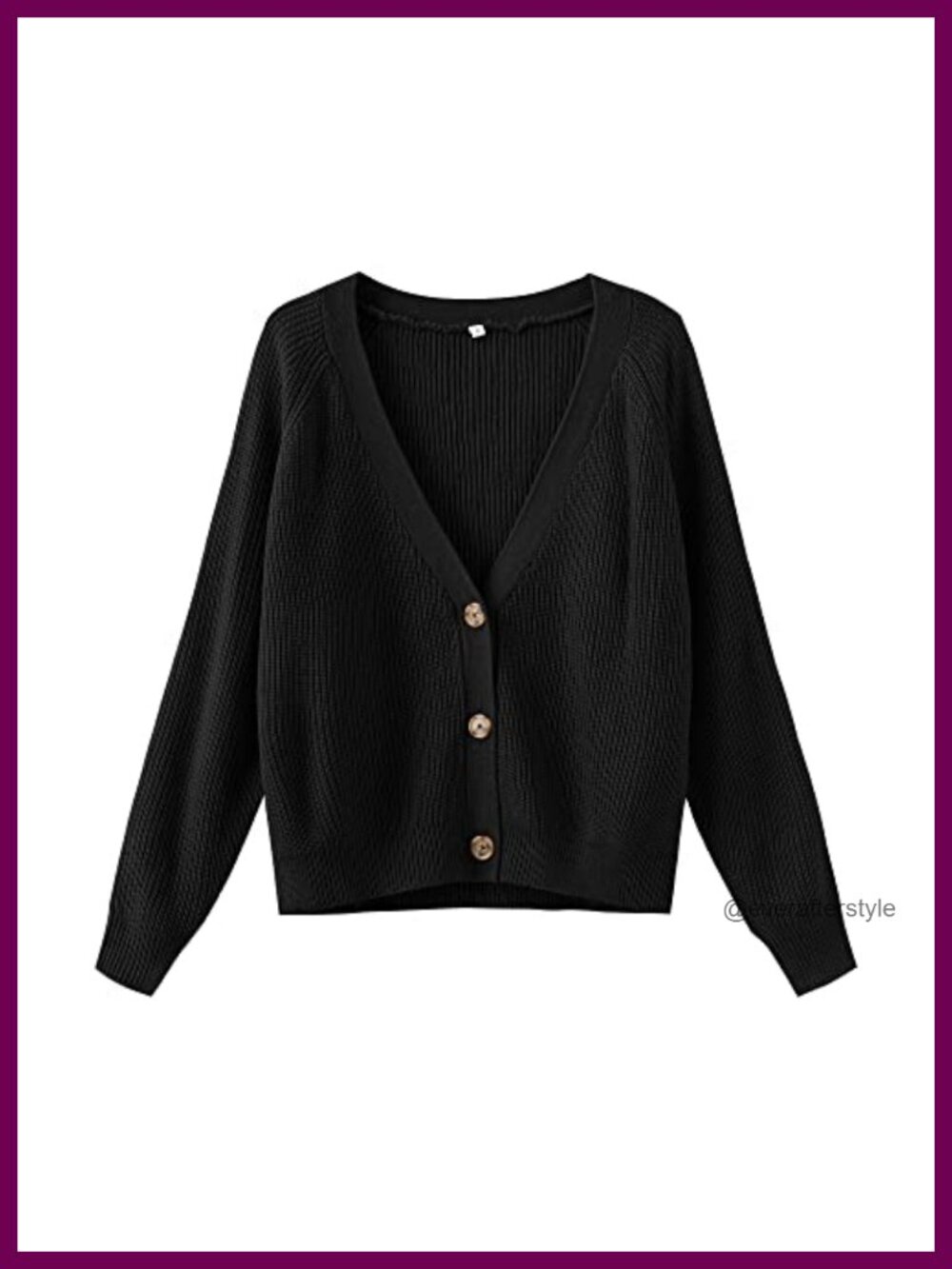 Women's Cropped Cardigan Sweater Cable Knit Button Down Lightweight Acrylic